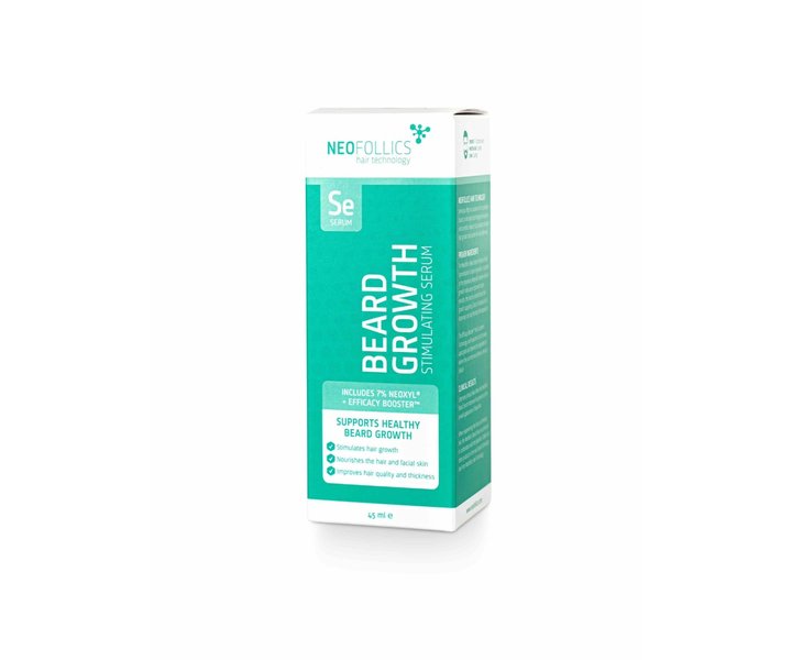 Beard Growth Stimulating Serum 2x45ml + Dermaroller 0.5mm