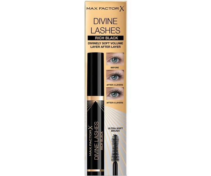 Divine Lashes Rich Black Mascara - 8ml
