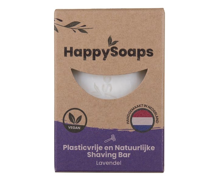 Happy Shaving Bar Lavendel - 80g