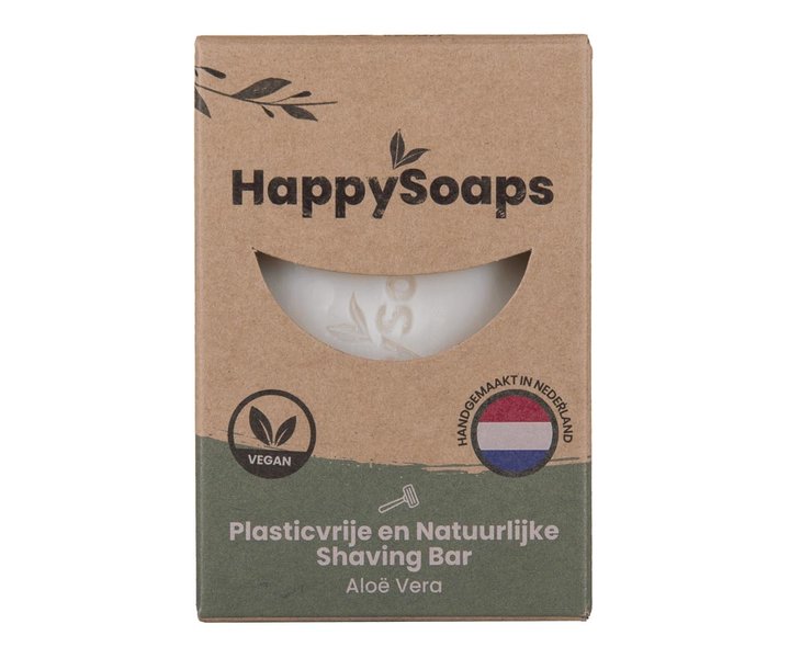 Happy Shaving Bar Aloe Vera - 80g