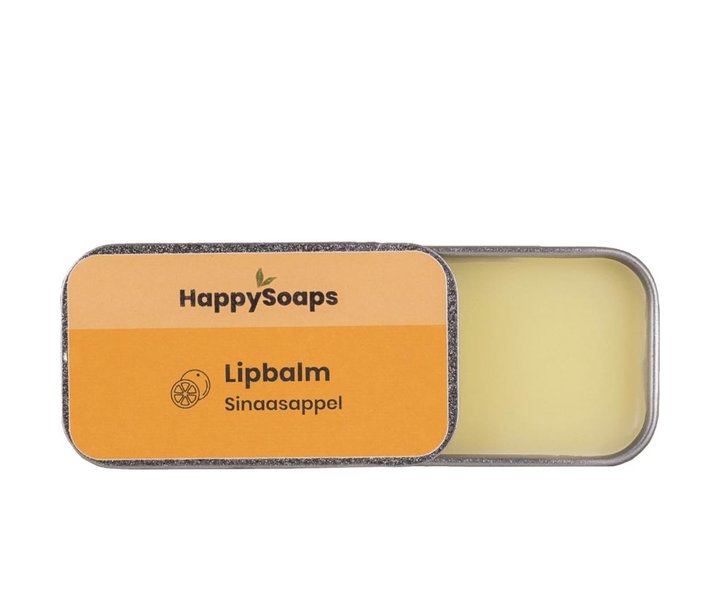 Plasticvrije & Natuurlijke Lipbalm Sinaasappel - 10ml