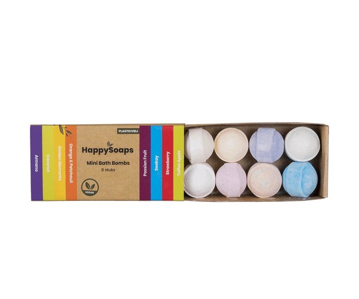 Mini Bath Bombs Tropical Fruits - 8st