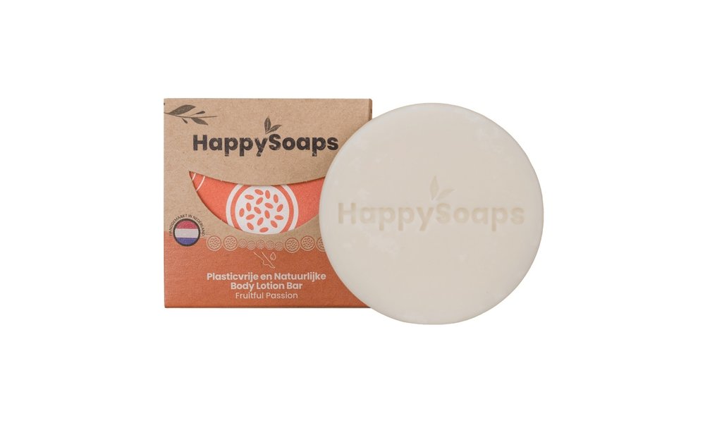 HappySoaps Fruitfull Passion Body Lotion Bar in huis? €9,99