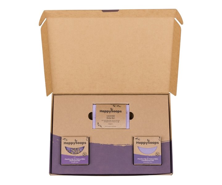 Plasticvrije Verzorging Giftbox Lavender Lullaby - Medium