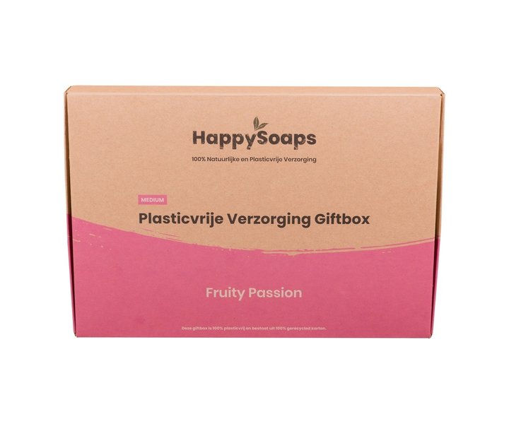 Plasticvrije Verzorging Giftbox Fruity Passion - Medium