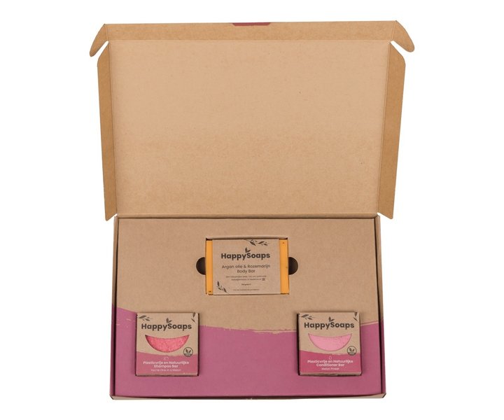 Plasticvrije Verzorging Giftbox Fruity Passion - Medium