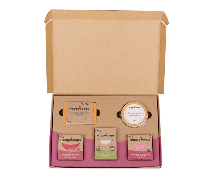 Plasticvrije Verzorging Giftbox Fruity Passion - Large