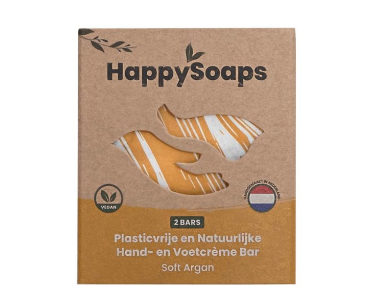 Soft Argan Hand- en Voetcrème Bar - 40gr