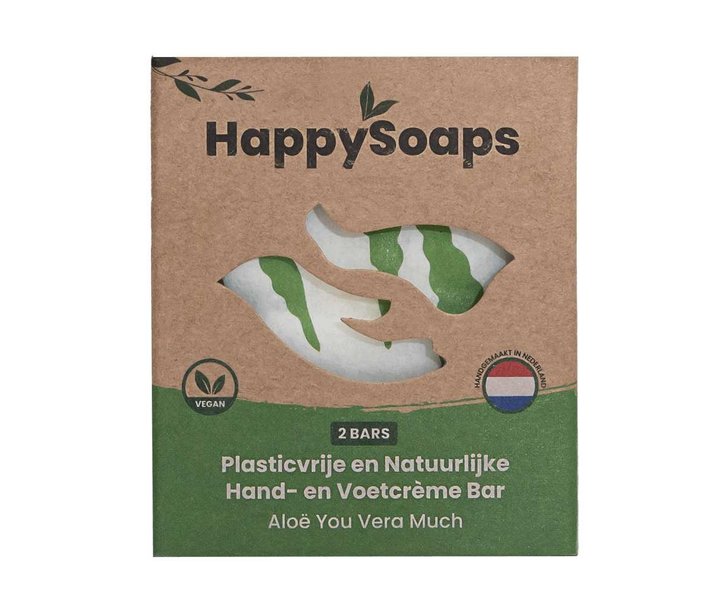 Aloe You Vera Much Hand- en Voetcrème Bar - 40gr
