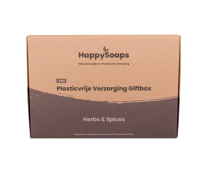 Plasticvrije Verzorging Giftbox Herbs & Spices - Large