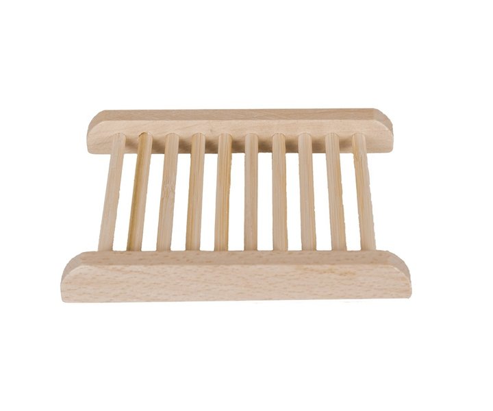 Shampoo Bar & Zeep Houder - Licht Hout
