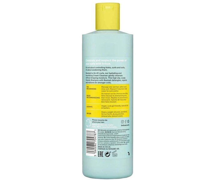 Curl Awakening Sulphate Free Cream Cleanser - 400ml