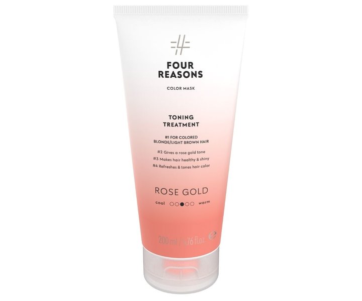 Color Mask Toning Treatment Rose Gold - 200ml