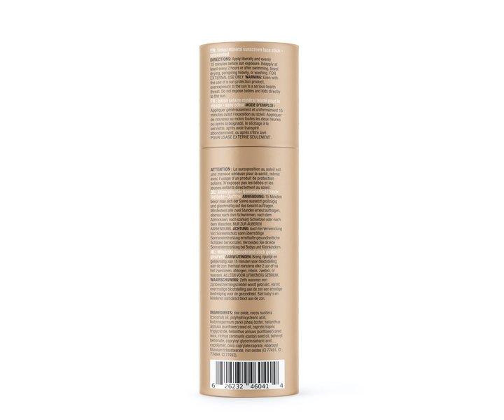 Tinted Face Stick Mineral Sunscreen SPF30 - 30gr.
