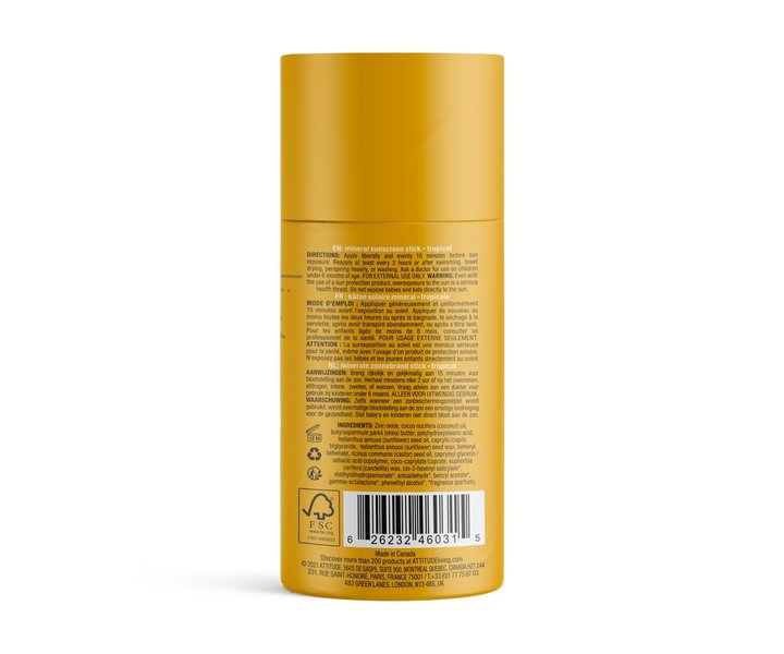 Mineral Sunscreen SPF30 Tropical Plastic Free - 85gr.