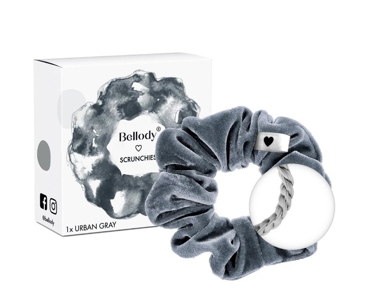 Scrunchie Hair Gummie - Urban Gray