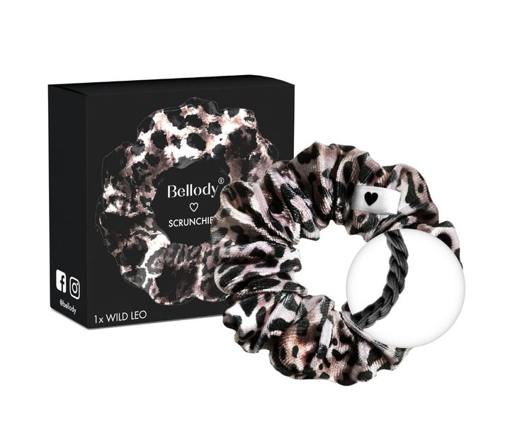 Scrunchie Haargummie - Luipaardprint