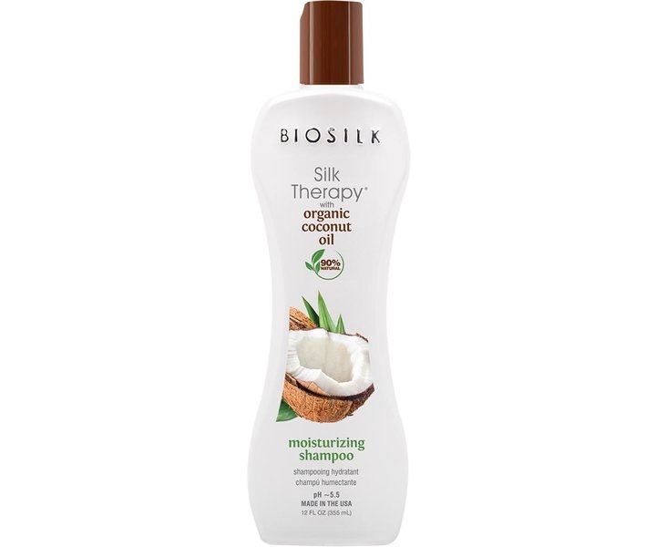 Organic Coconut Oil Moisturizing Shampoo - 355ml