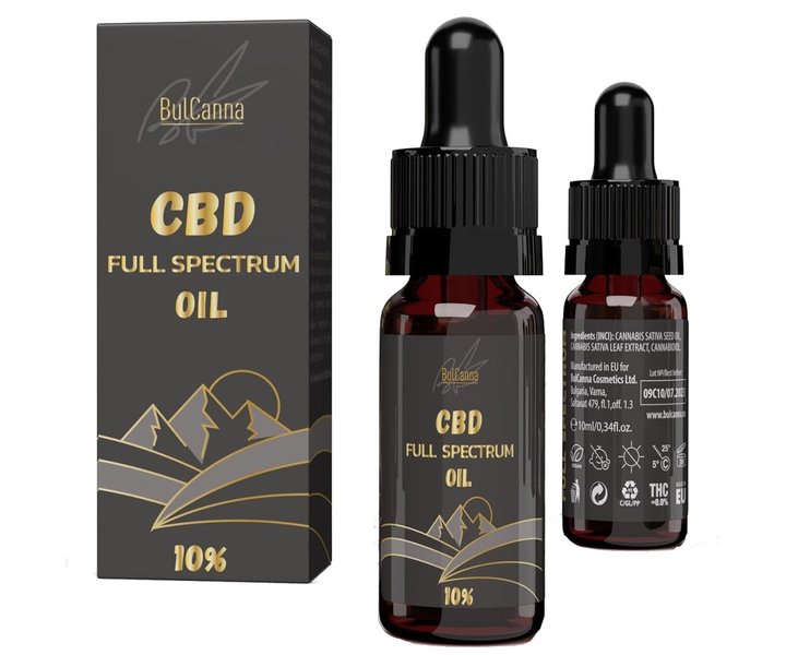 CBD Oil 10% Full Spectrum - 10ml