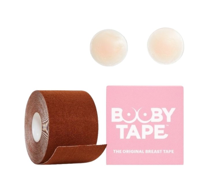 Breast Tape & Silicone Nipple Cover Set