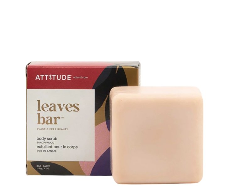 Leaves Bar Plasticvrije Body Scrub Sandalwood - 113gr