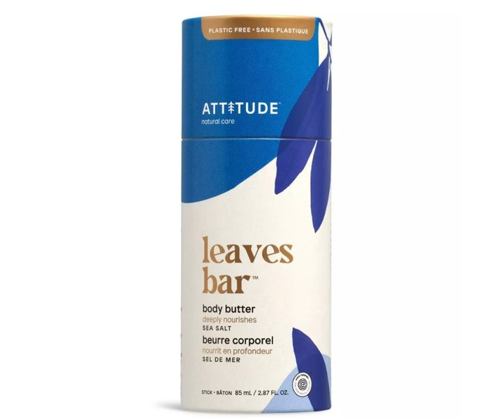 Leaves Bar Plasticvrije Body Butter Stick Sea Salt - 85ml
