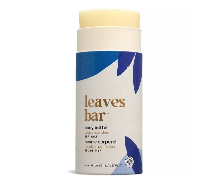 Leaves Bar Plasticvrije Body Butter Stick Sea Salt - 85ml