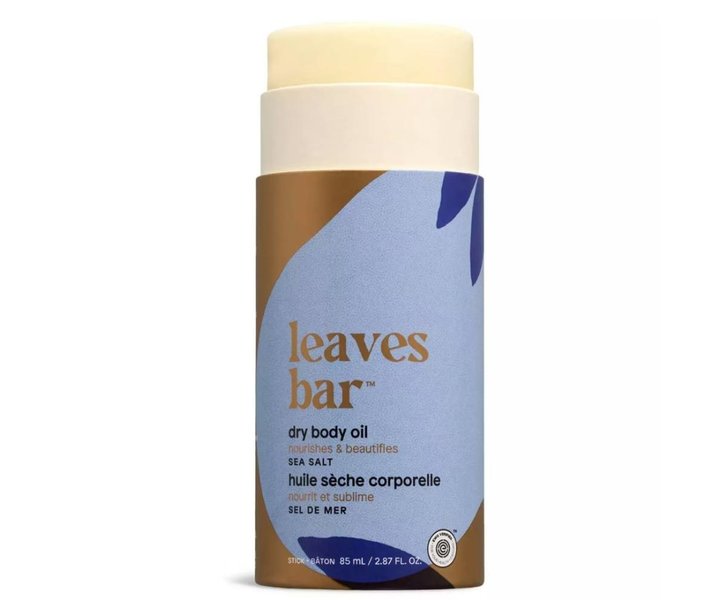 Leaves Bar Plasticvrije Dry Body Oil Stick Sea Salt - 85ml