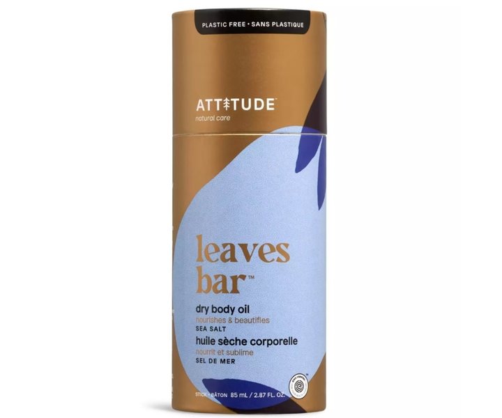 Leaves Bar Plasticvrije Dry Body Oil Stick Sea Salt - 85ml