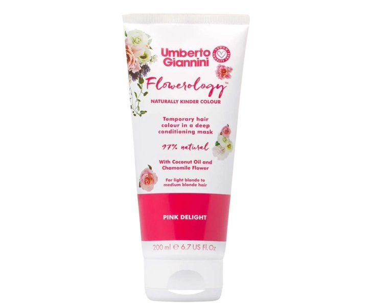 Flowerology Temporary Colour Mask Pink Delight - 200ml