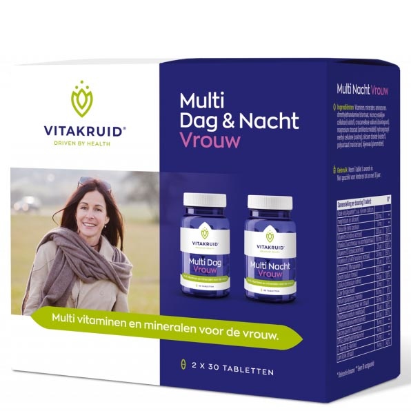 Vitakruid Multi Dag & Nacht Vrouw 8717438691107