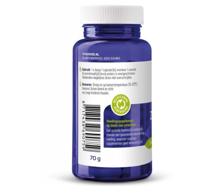 Zink-Methionine & Koper - 90 Vegan Capsules