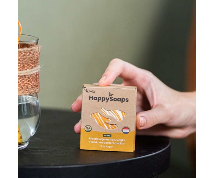 Soft Argan Hand- en Voetcrème Bar - 40gr