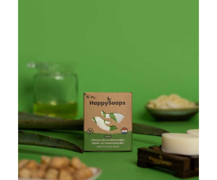 Aloe You Vera Much Hand- en Voetcrème Bar - 40gr