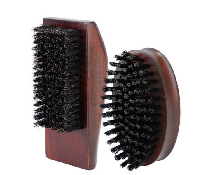 Beard Brush Set - Vegan + Natural Brush