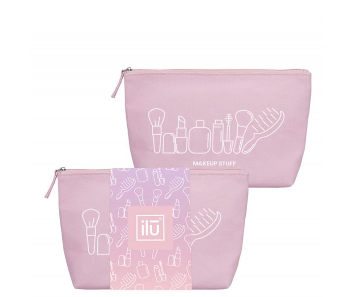 Eco Friendly Beauty Bag - Pink