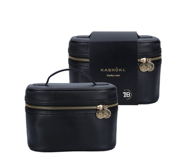 Vanity Case Vegan Leather - Black