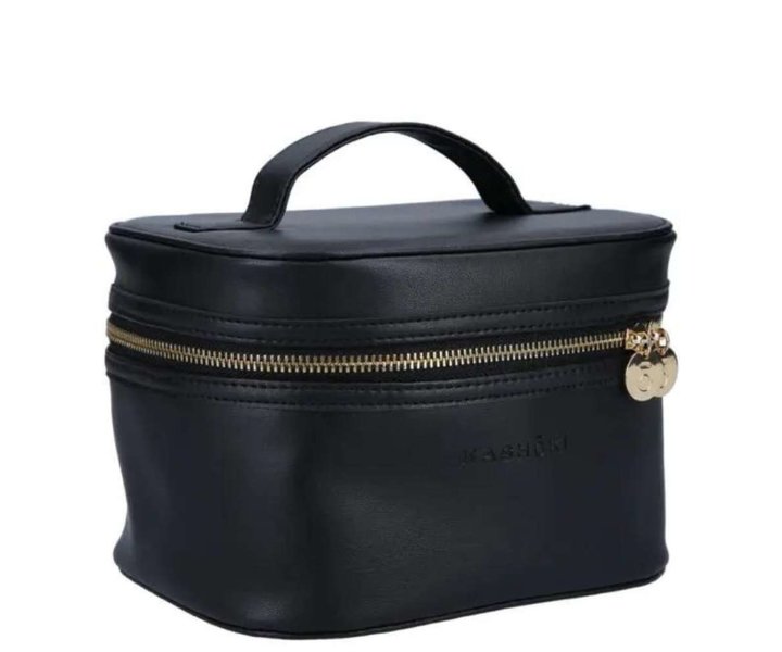 Vanity Case Vegan Leather - Black