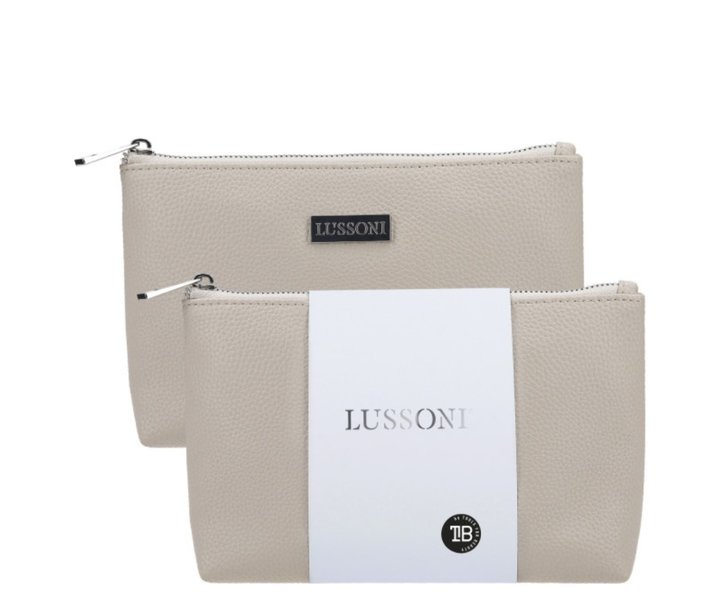 Beauty Bag Vegan Leather - Beige