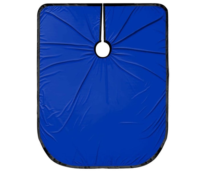Deep Blue Styling Cape met drukknopen- 91x74cm