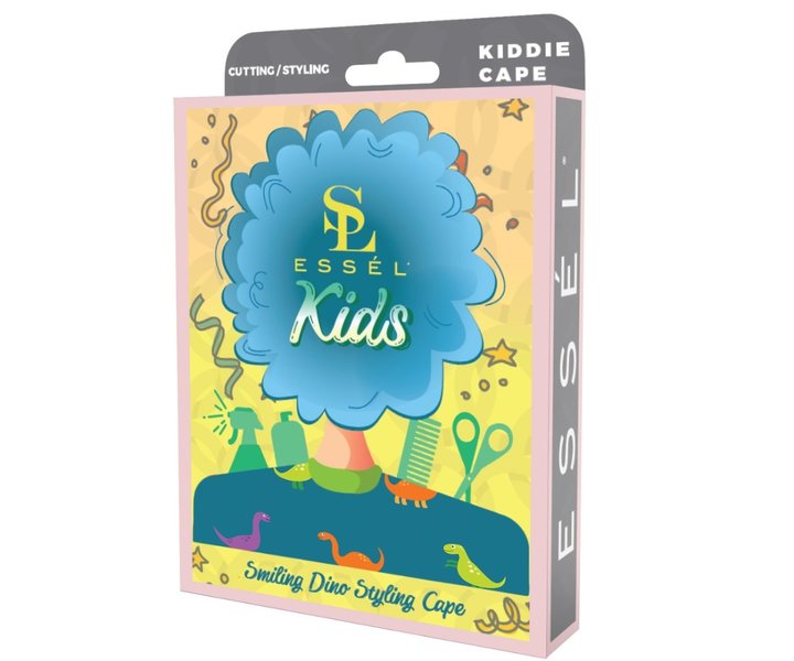 Smiling Dino Styling Cape met drukknopen- 91x74cm