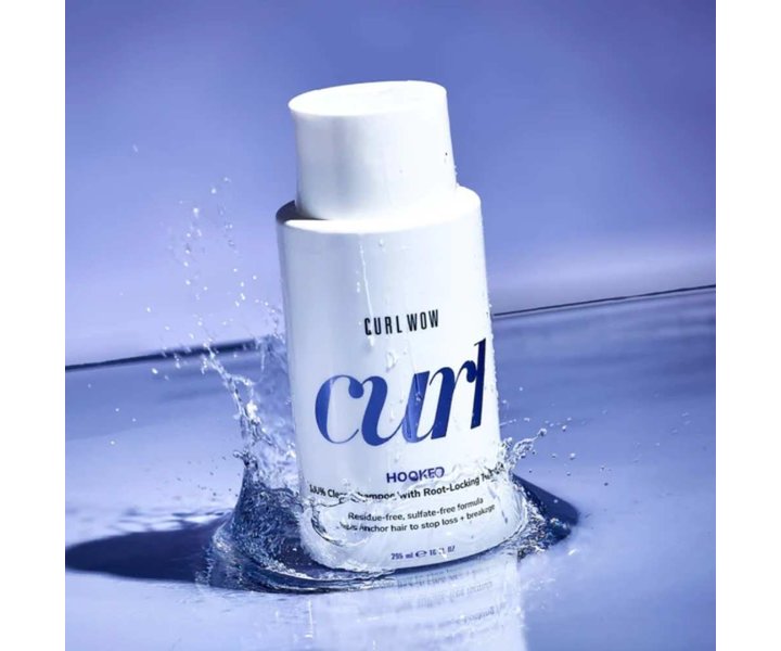 Curl WoW Hooked Root-Locking Clean Shampoo - 295ml