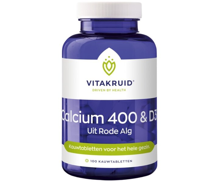 Calcium 400 & D3 For the whole family - 100pcs