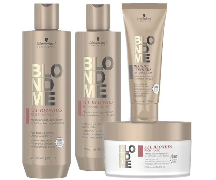 Blond Me All Blondes Rich XXL Set - 300+250+200+75ml