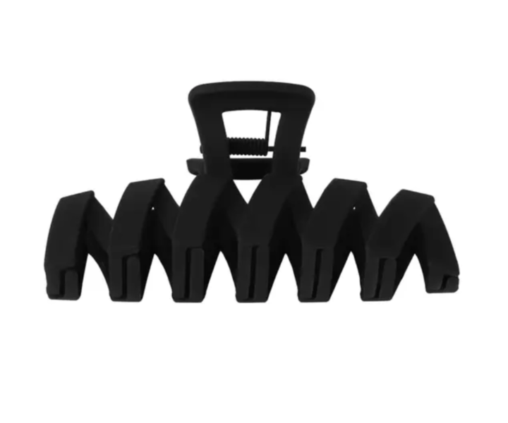 Hairclip Zigzag Zwart