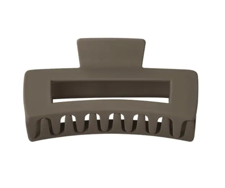 Hairclip Rechthoek Bruin