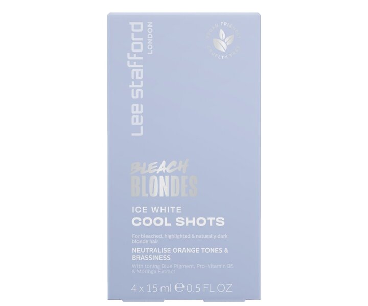 Bleach Blondes Ice White Toning Cool Shots - 4x 15ml