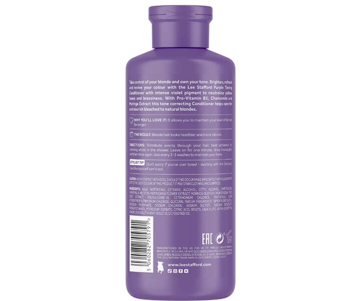 Bleach Blondes Purple Toning Conditioner - 250ml