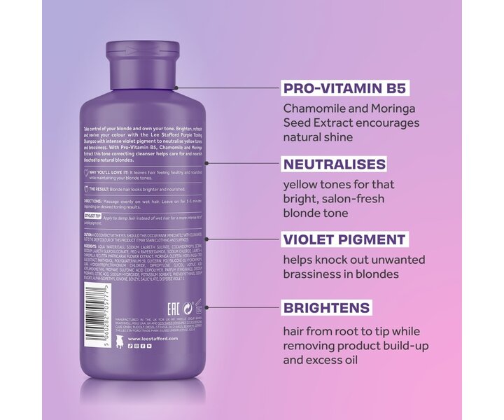 Bleach Blondes Purple Toning Shampoo - 250ml