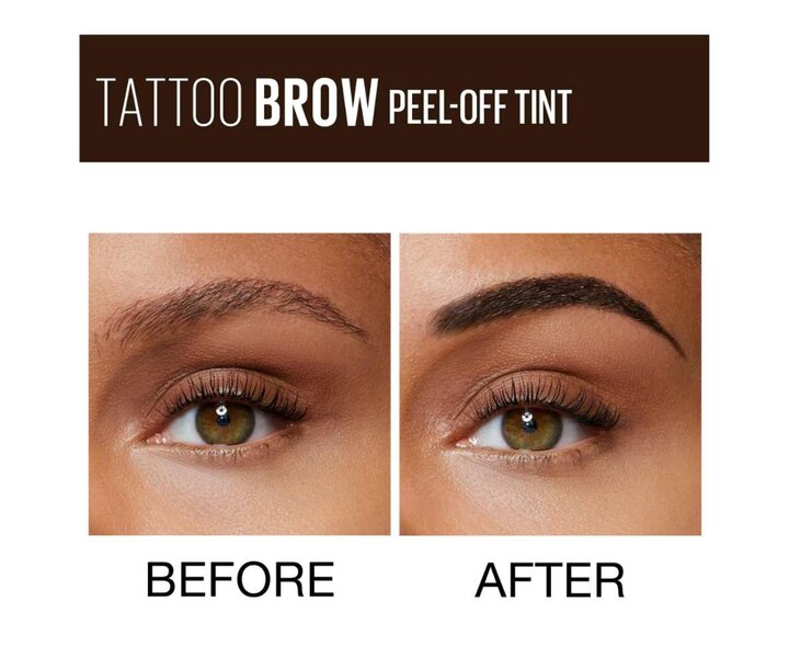 Tattoo brow shop peel off